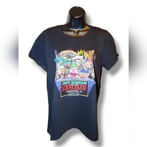 Jeff Dunham STILL NOT CANCELLED Kissimmee,FL (2023) Tour T-Shirt Women's Medium